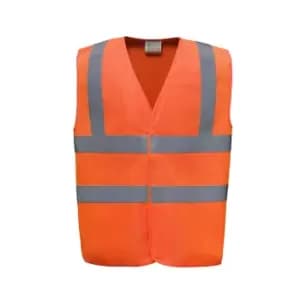 Yoko Hi-Vis Anti-Static Flame Retardant Waistcoat (L) (Orange)