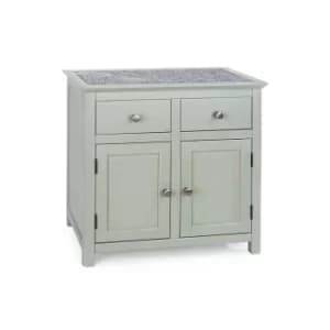 Perth 2 Door 2 Drawer Sideboard, Grey