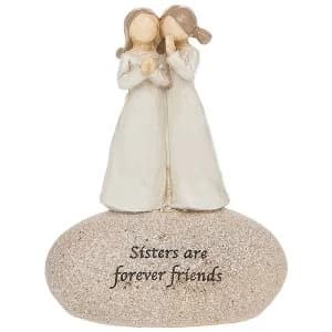 Sentiment Stones Sister Ornament