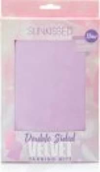 Sunkissed Double Sided Velvet Tanning Mitt - Purple