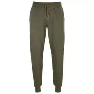 SOLS Unisex Adult Jumbo Organic Jogging Bottoms (S) (Khaki Green)