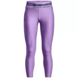 Under Armour Crop Leggings - Purple