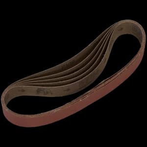 Sealey 30mm x 540mm Sanding Belt 30mm x 540mm 100g Pack of 5