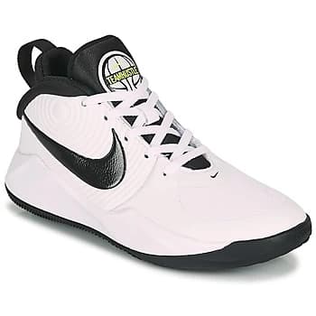 Nike TEAM HUSTLE D 9 GS boys's Childrens Sports Trainers (Shoes) in White