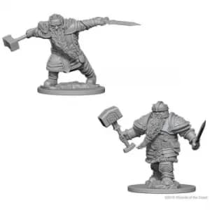 D&D Nolzur's Marvelous Unpainted Miniatures (W1) Dwarf Male Fighter