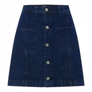 JDY Selena Skirt - Medium Blue