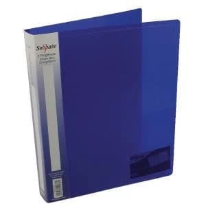 Snopake 2 Ring Binder 25mm A4 Electra Blue Pack of 10 10159