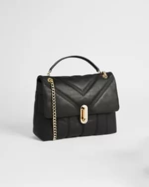 Ted Baker Puffer Quilted Leather Crossbody Bag