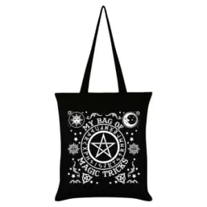 Grindstore My Bag Of Magic Tricks Tote Bag (One Size) (Black/White)