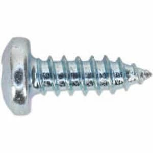 Sealey STPP4213 Self Tapping Screw 4.2 x 13mm Pan Head Pozi Zinc DIN 7981CZ