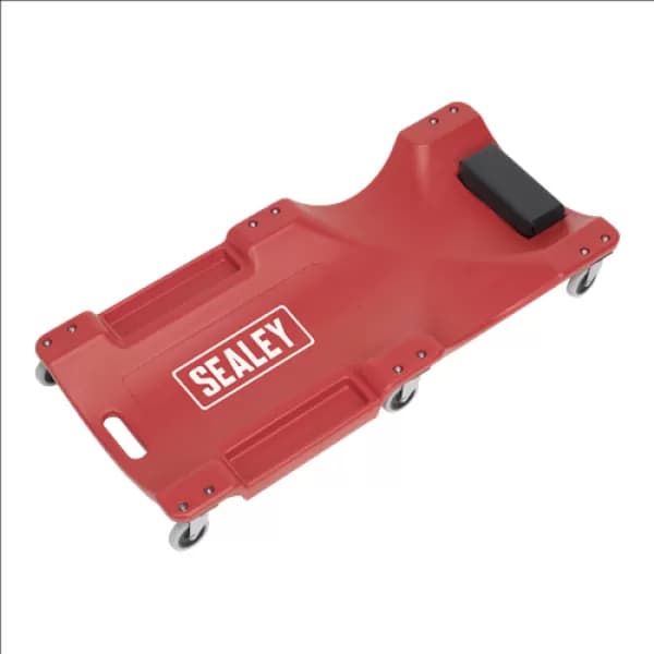 Genuine SEALEY SCR80 Composite Creeper with 6 Wheels