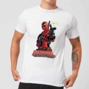 Marvel Deadpool Hey You Mens T-Shirt - White - 3XL