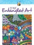 creative haven eerie entangled art coloring book