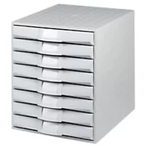 Exacompta Drawer Plastic Grey 28.4 x 38.7 x 33.8 cm