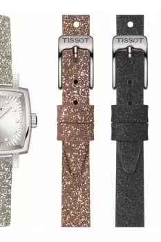 Ladies Tissot Lovely Square Gift Set Watch T0581091703602