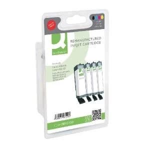 Q-Connect Canon PGI550 Ink Cartridge Multipack Black Colour Pack of 4