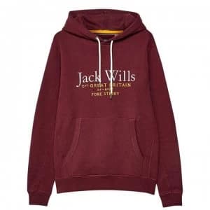 Jack Wills Batsford Hoodie - Damson