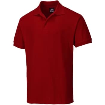 Portwest - B210 - Maroon Sz 3XL Naples Polo Shirt Workwear Corporate Wear