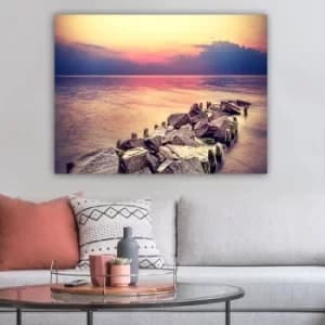 294849926_70100 Multicolor Decorative Canvas Painting