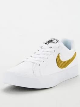 Nike Court Royale AC SE - White/Sulfur, Size 4, Women
