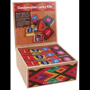 Set of 48 Worry Doll Kits with Display