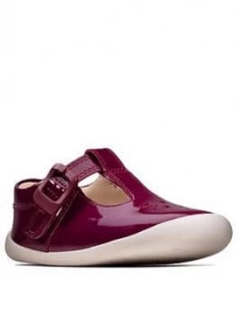 Clarks Roamer Star Toddler Shoe - Plum