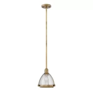 Hinkley Elroy 1 Light Pendant Heritage Brass