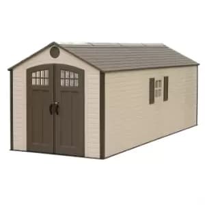 Lifetime 8 x 20ft Outdoor Storage Shed - Installation Included