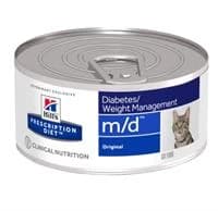 Hill's Prescription Diet m / d Feline Wet Food for Cats 156g