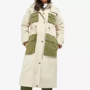 Barbour International Thruxton Two-Tone Shell Jacket - UK 12