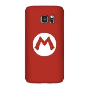 Nintendo Super Mario Mario Logo Phone Case - Samsung S7 - Snap Case - Gloss