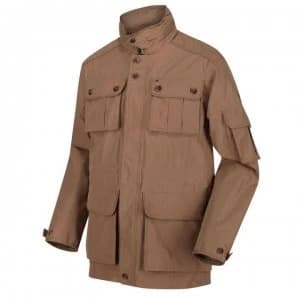 Regatta Elmore Waterproof Cargo Jacket - Dark Camel