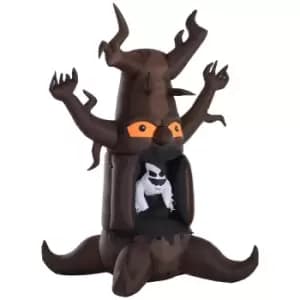 All Hallows 2.4m Inflatable Floating Tree Ghost Decoration with LED Lights