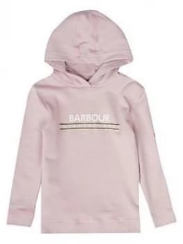 Barbour International Girls Grounding Hoodie - Rose