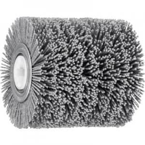 PFERD 43509005 Rotating brush for Satiniermaschinen, ungezopft WBU 100100/19.1 SiC 80 1.27 Diameter 100 mm