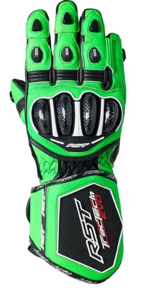RST Glove Tractech Evo 4 Neon Green Black Size 12