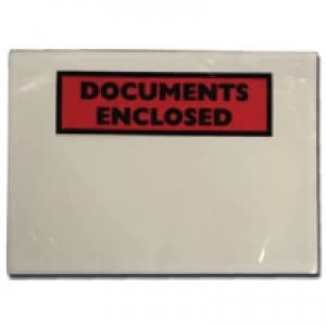 Tenzalope Documents Enclosed Self-Adhesive A6 Document Envelopes Pack of 100 9
