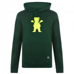 Grizzly Fleece Hoodie Mens - OG Bear