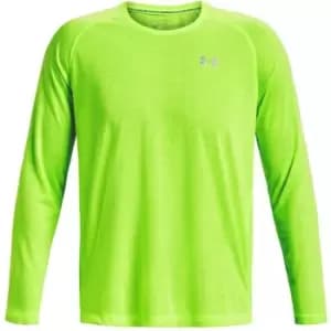 Under Armour Streaker T Shirt Mens - Green
