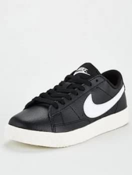 Nike Blazer Low Junior Trainer - Black/White
