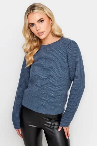 PixieGirl Petite Raglan Jumper Blue