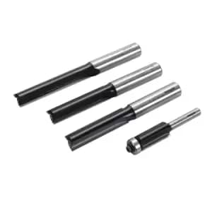 Triton 1/2" / 1/4" Kitchen Worktop Fitters Bit Set 4pce - 4pce