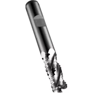 C400 10.00MM HSS-E Multi-flute Flatted Shank Roughing End Mill DIN 844 K