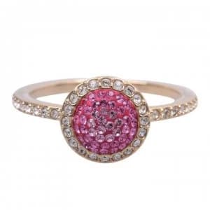 Swarovski No Regrets Circle Ring 52 - Gold