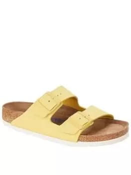 Birkenstock Arizona Flat Sandals, Yellow, Size 4, Women