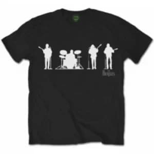The Beatles Saville Row Line Up (White Silhouettes): X Large