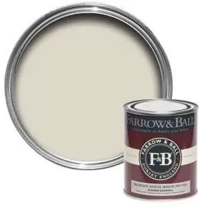 Farrow & Ball Modern School House White No. 291 Eggshell Paint, 750Ml