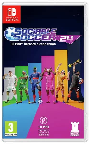 Sociable Soccer 24 Nintendo Switch Game