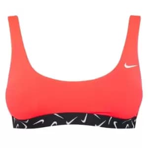 Nike Scoop Neck Bikini Top Womens - Red