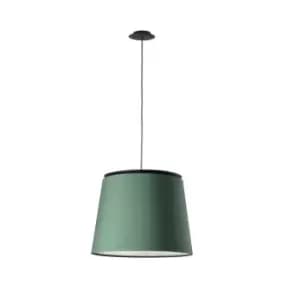 Savoy Cylindrical Pendants Green, E27